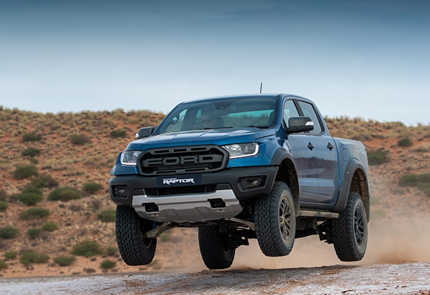 The Ford Raptor has been fitted with six-driving modes to tackle both on-road and off-road obstacles