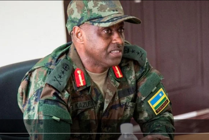 Rwandan Defence Forces’ Chief of Defense Staff, General Jean Bosco Kazura 