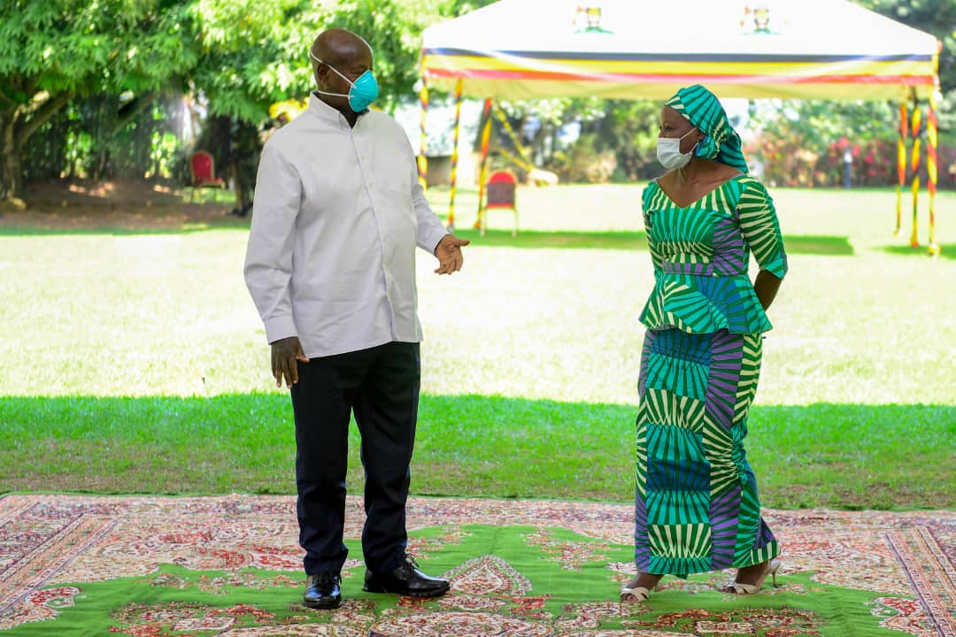 Museveni meets Susan