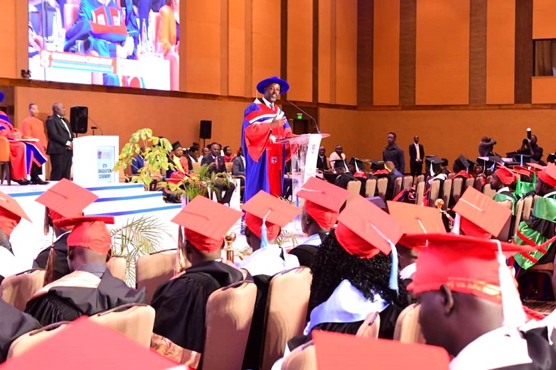 Thomas Tayebwa preaches innovation at Victoria University graduation RESIZED