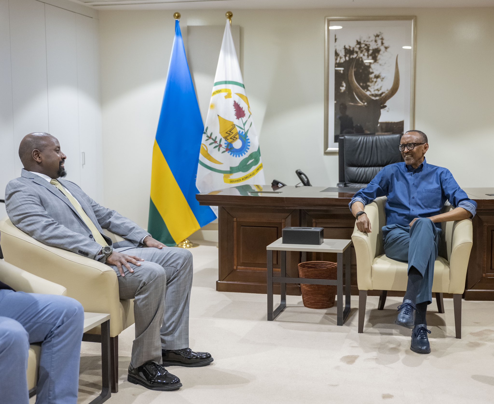 Muhoozi and kagame