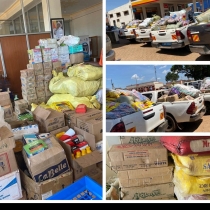 The Iganga enforcement team carried out a 5-hour joint-focused operation on fast-moving products, Unilever products, and engine oil among others which led to the successful recovery of several assorted smuggled items.    