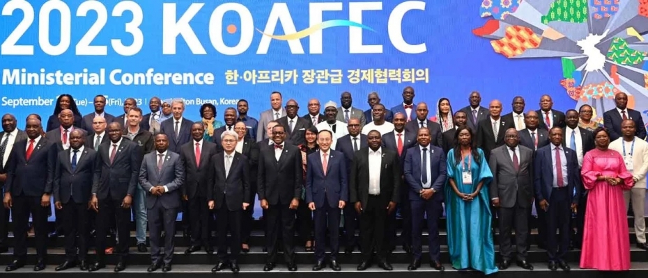 33 African finance ministers, ambassadors, heads of pan-African institutions and NGOs, CEOs and Korean private sector leaders gathered in Busan for the 7th KOAFEC Ministerial Conference.