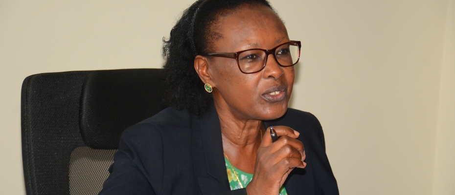 Hon Alice Kaboyo, Minister of State for Luwero-Rwenzori Triangle in the Office of the Prime Minister