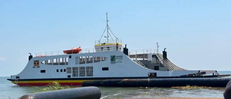 MV Bukungu—Kaberamaido—Kagwara 1 has been ceremonially launched into the waters of Lake Kyoga