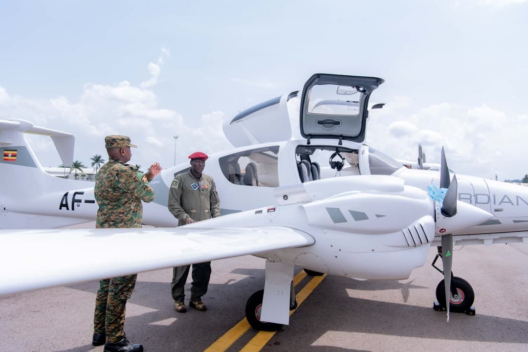 CDF Commissions New Aircraft to Boost UPDF Air Force Capabilities
