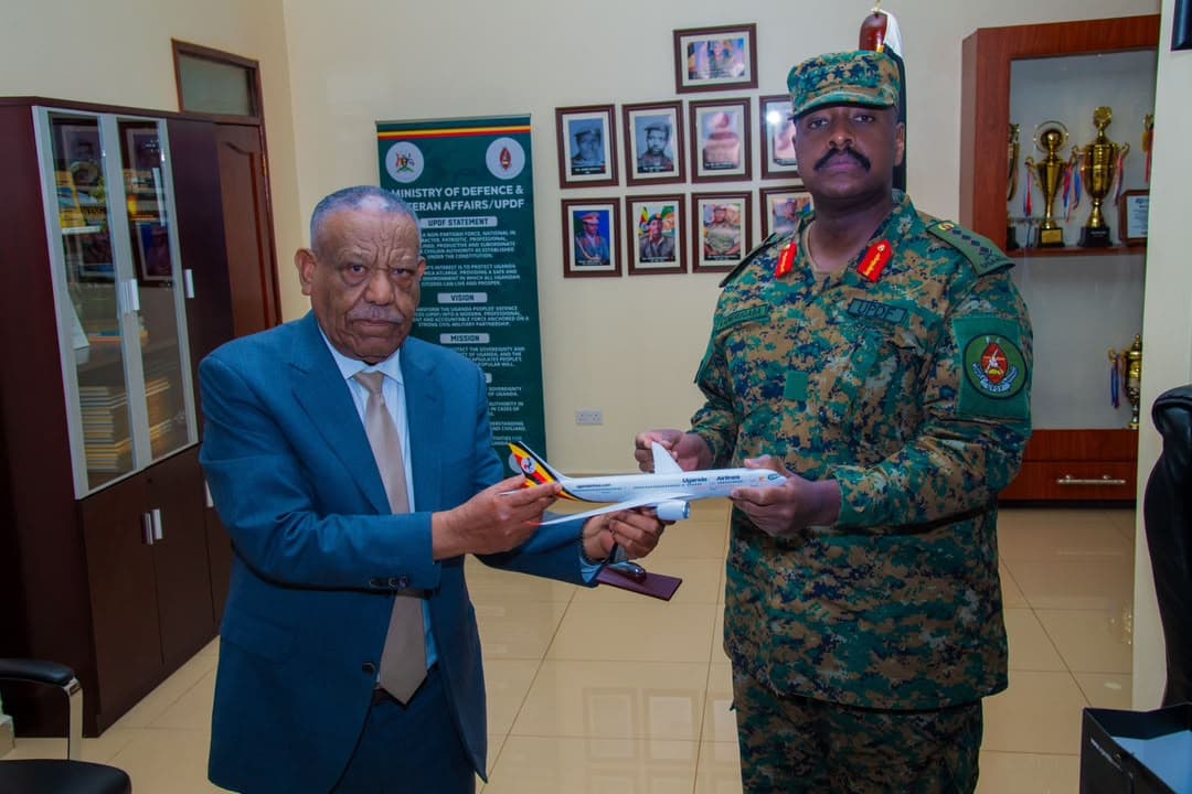 Uganda Airlines Chiefs Brief Gen Kainerugaba on Strategic Growth Plans