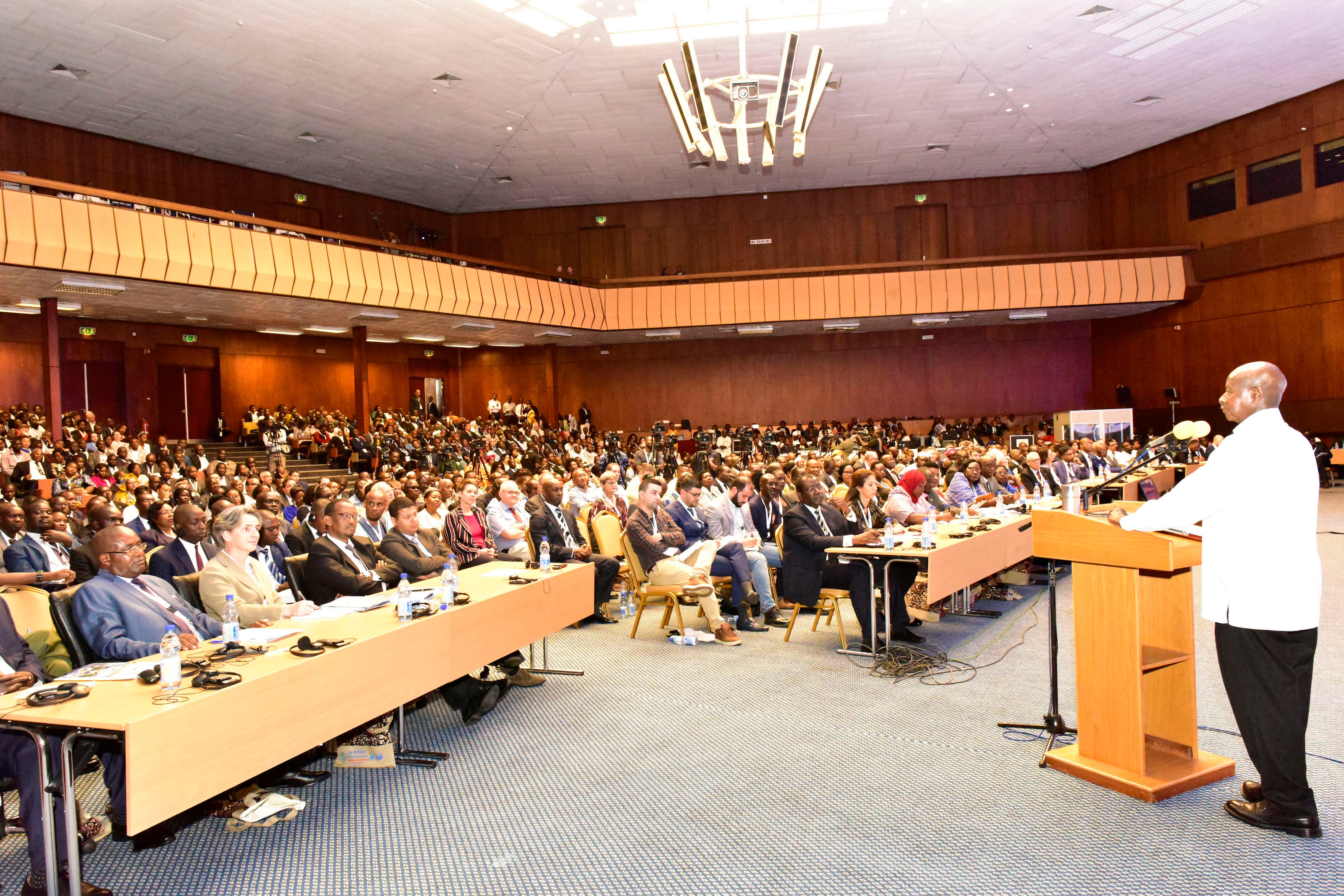 Museveni Calls for Long Lasting Global Solutions to Water Challenges