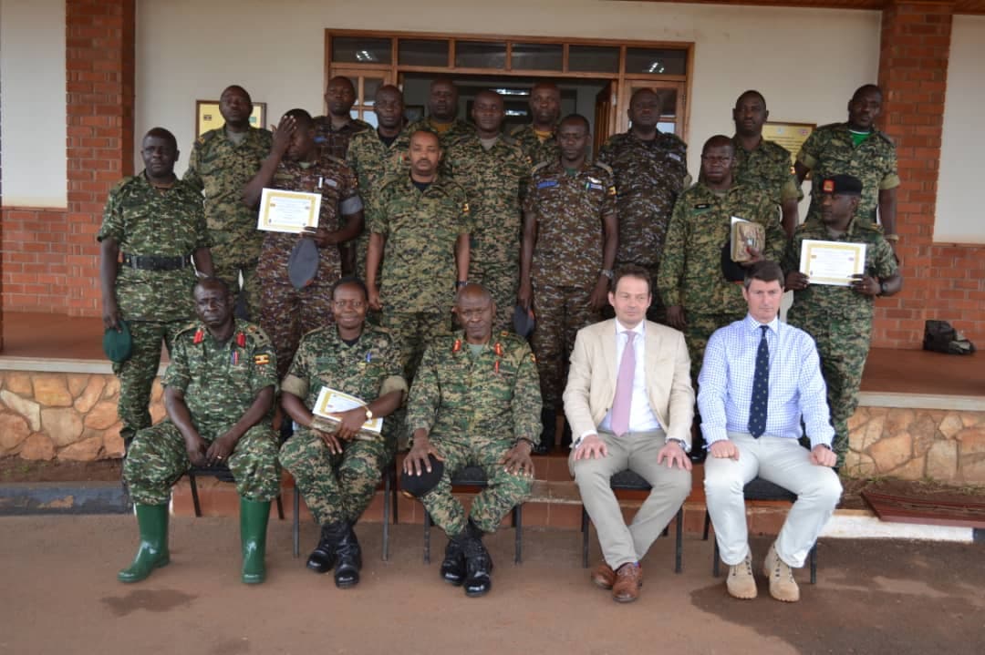 US Marines Train UPDF Engineers in Specialized Skills