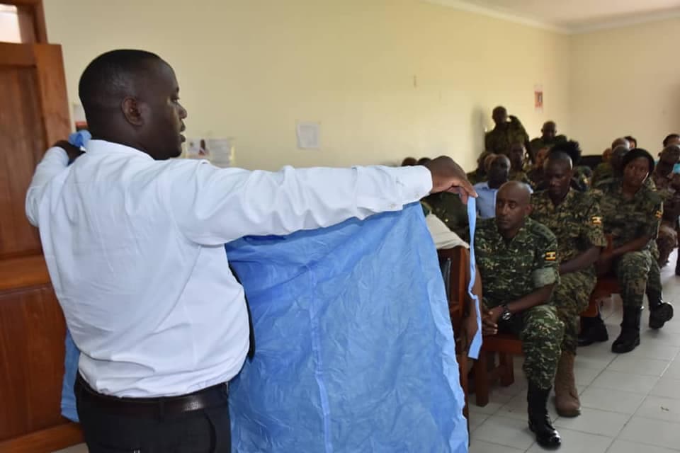 UPDF Ready for COVID-19 after MoH Training- Brig Dr.Kusasira 