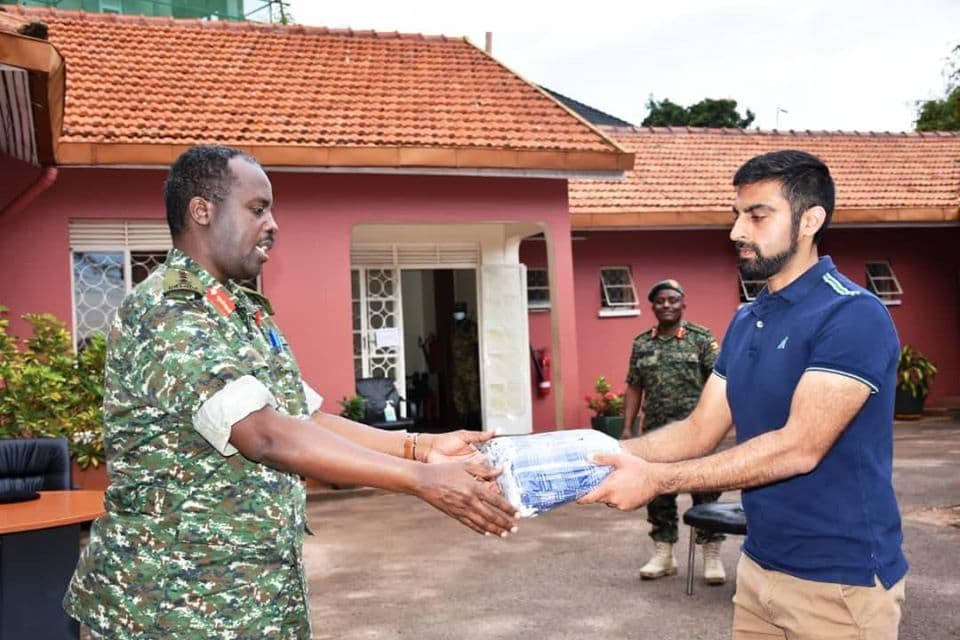 Covid-19 Battle: UPDF Receives 1000 Masks 