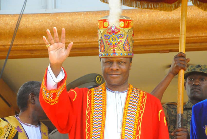 Kabaka Mutebi Commends Government Efforts Against Coronavirus