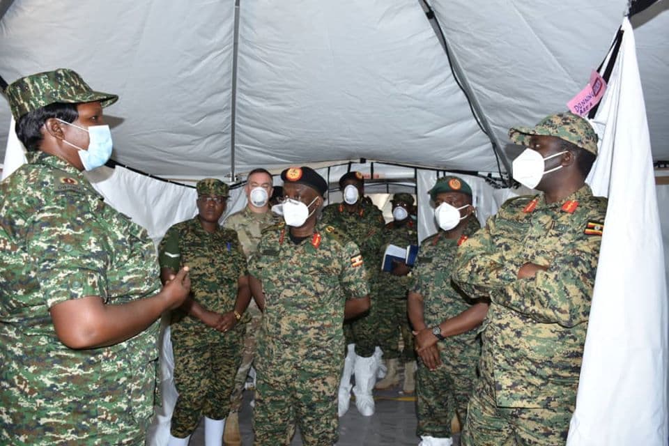 CDF Muhoozi Commends UPDF Medical Services in Fight against Covid-19