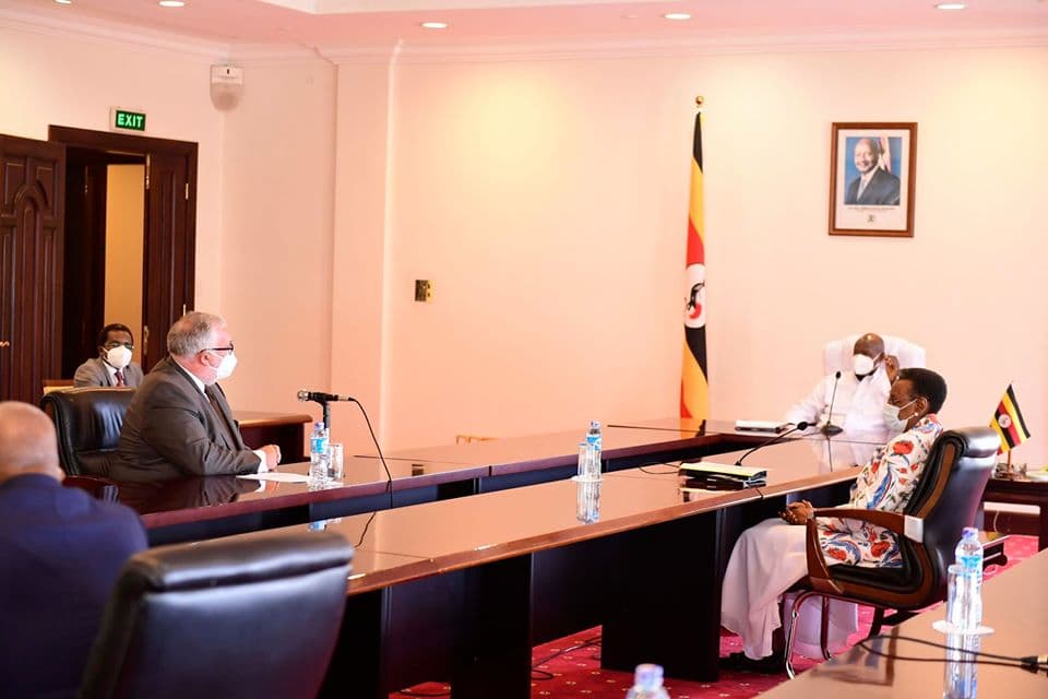 Museveni Discusses Education Sector With America and Belgium Ambassadors