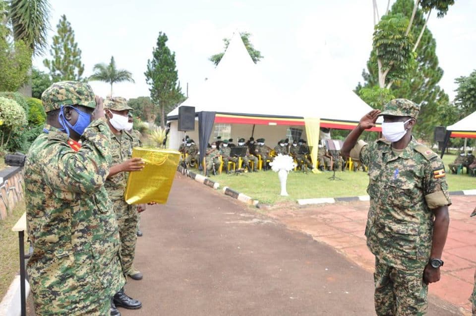 New UPDF Commanders Tipped on Successful Military Career