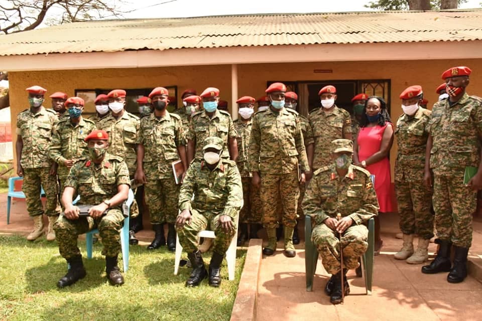 Col. Keith Katungi assumes command of military police