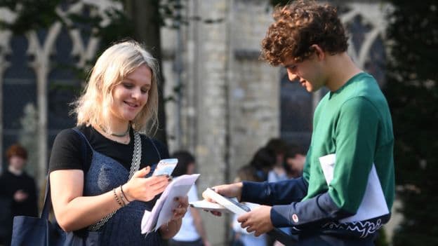 A-level Results Arrive After Year With No Exams in UK