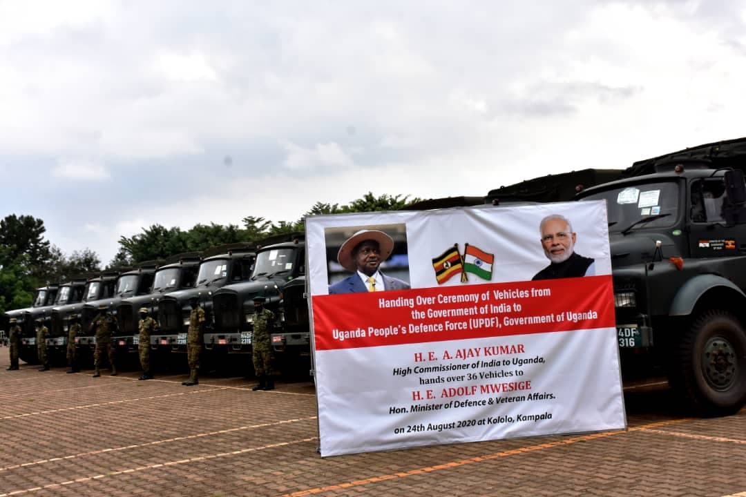  India enhances mobility of Ugandan troops