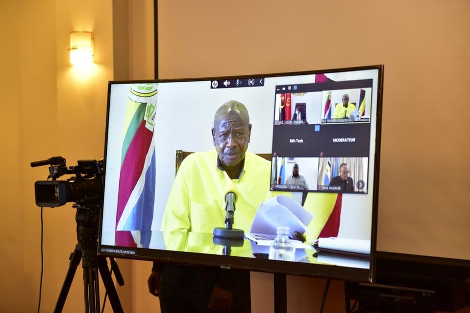 Museveni, Kagame, Tshisekedi commit to cross-border plan to strengthen Covid-19 fight