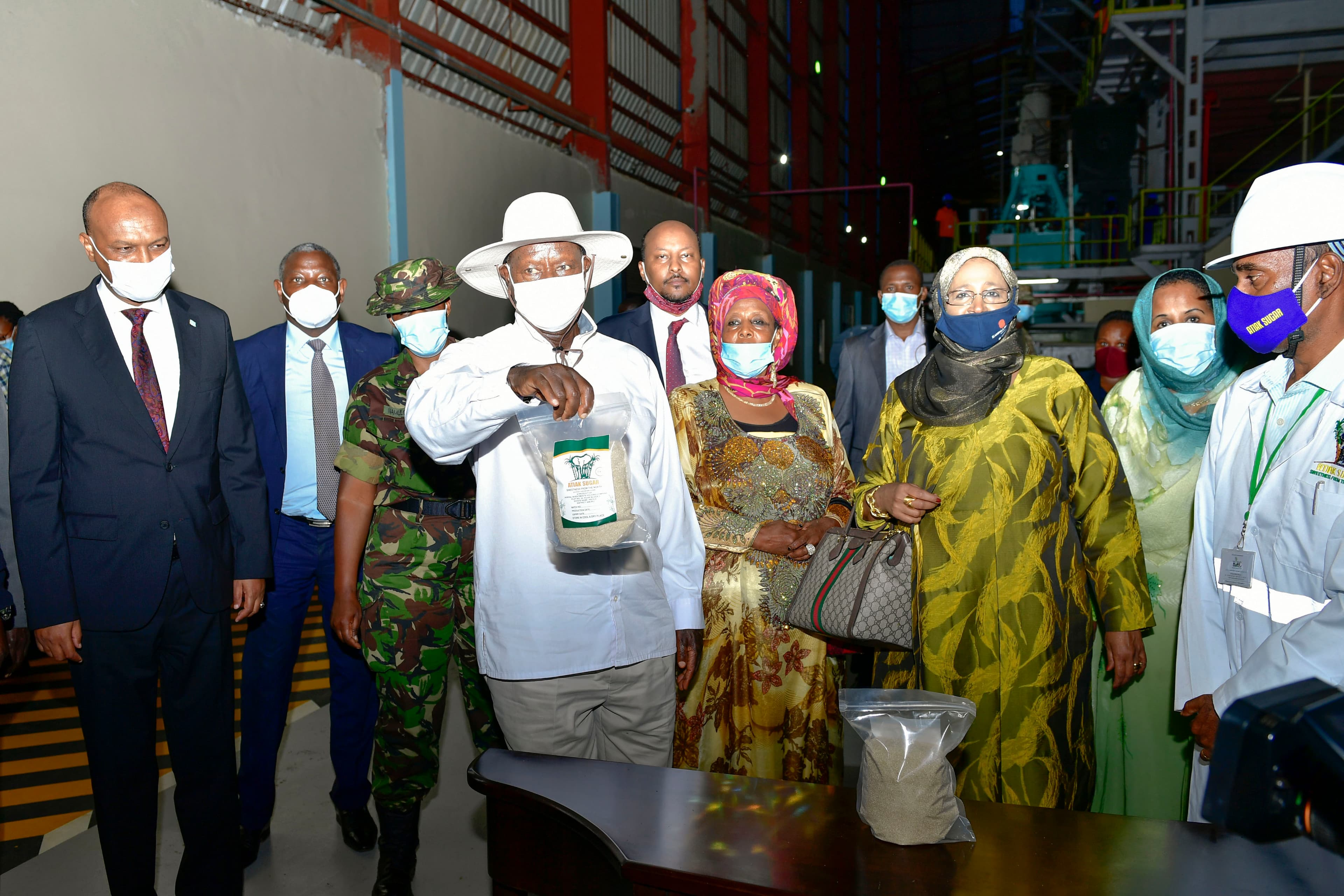 Museveni launches Atiak sugar factory with an eye on ‘spillover benefits’