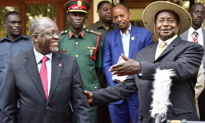 Museveni Congratulates Tanzania's Magufuli on Election victory