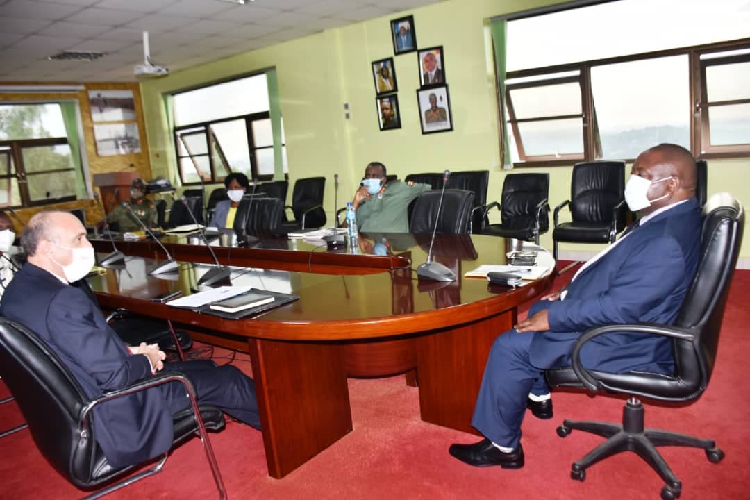 Ugandan Defence Minister, Israeli Envoy meet over Deepening Security Ties