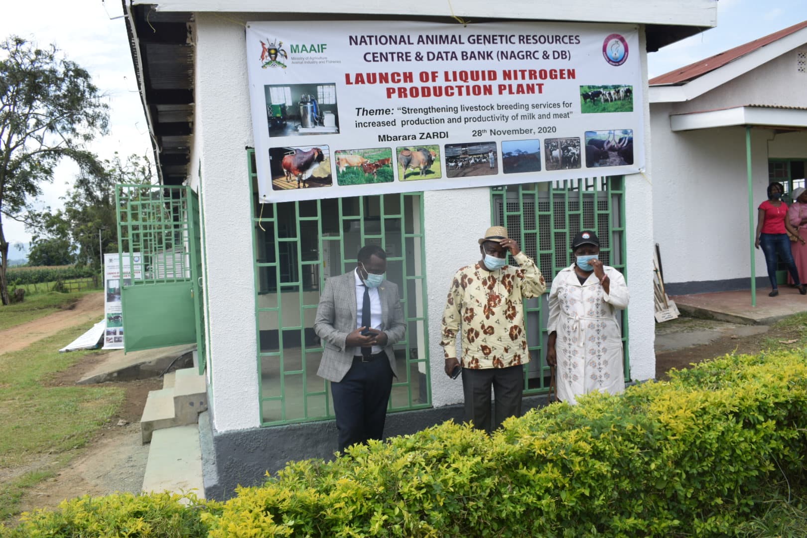 Shs700m Liquid Nitrogen Plant Launched in Mbarara to Boost Breeding Services