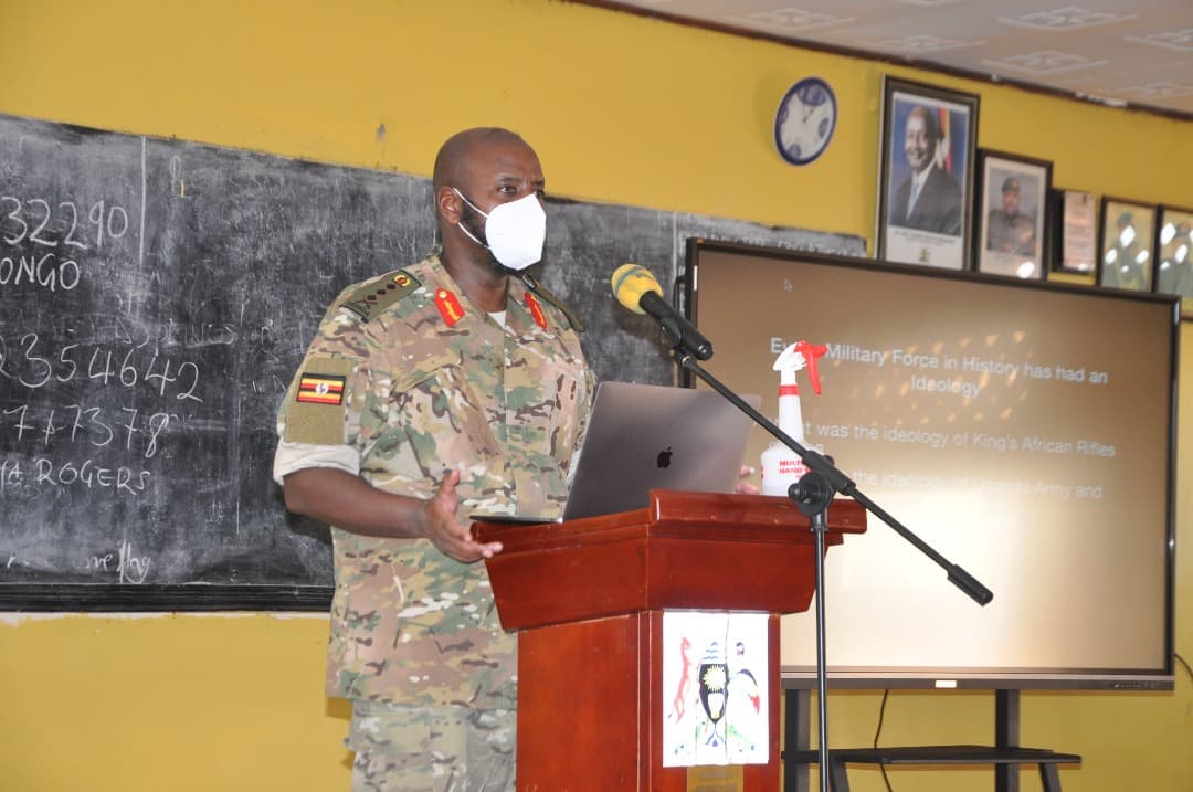 Gen Kainerugaba Urges Soldiers to Internalise UPDF Ideology