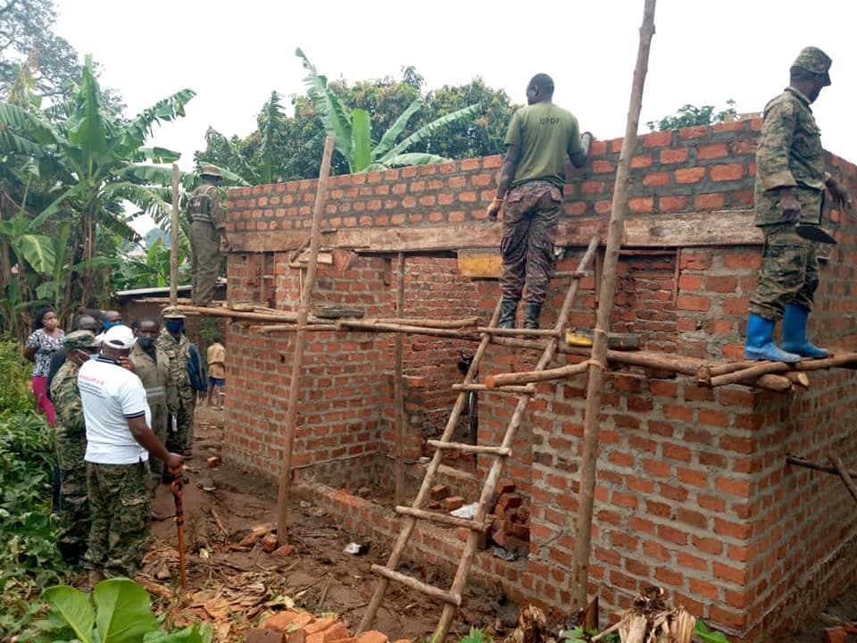 UPDF Chief Political Commissar Inspects CIMIC Activities in Kampala