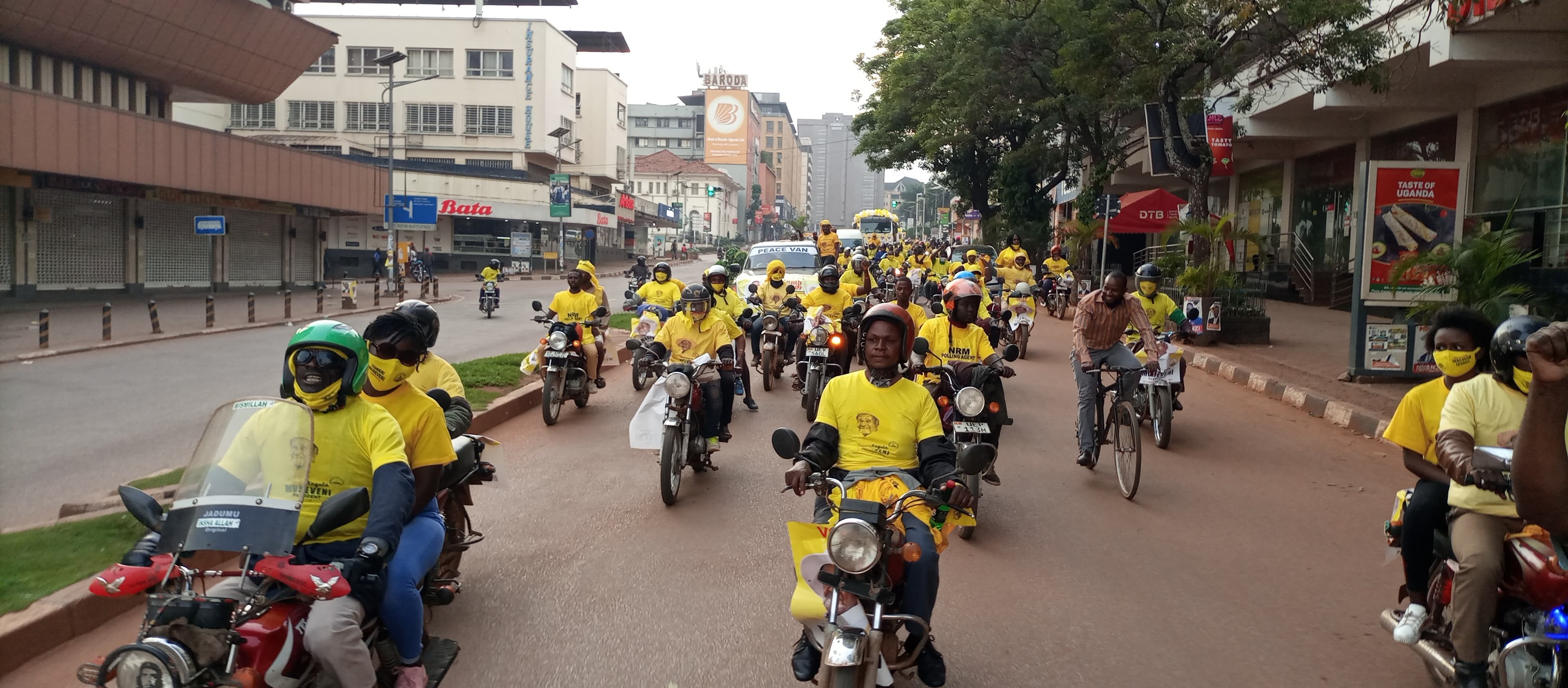 How Ugandans Celebrated Museveni's Victory