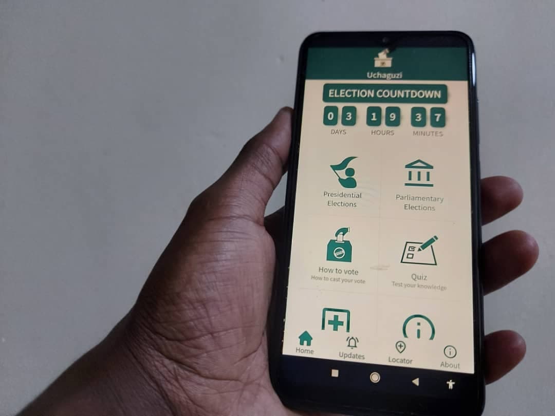 A guide to using Uchaguzi app to learn more about 2021 elections