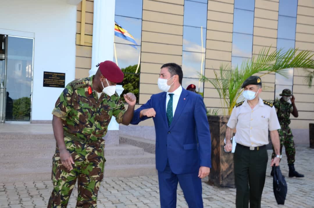 Gen Kainerugaba, Turkish Ambassador Discuss Security Cooperation