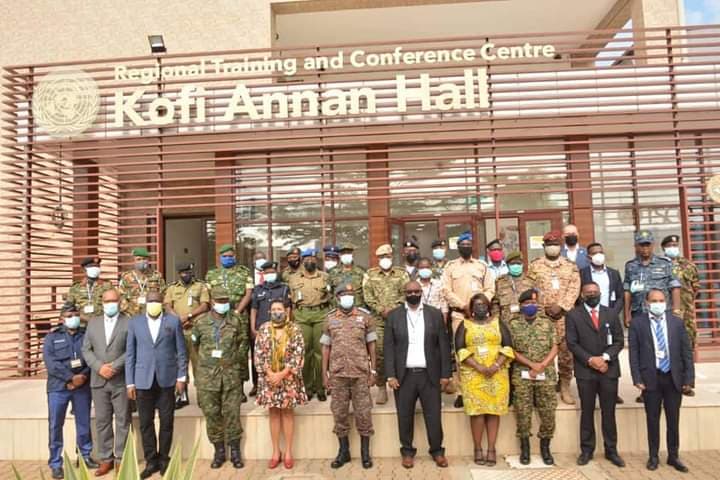 Regional Forces in Entebbe for Two-week Training