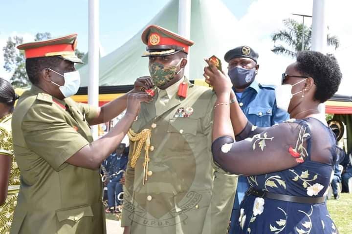 Newly Promoted UPDF Generals Decorated