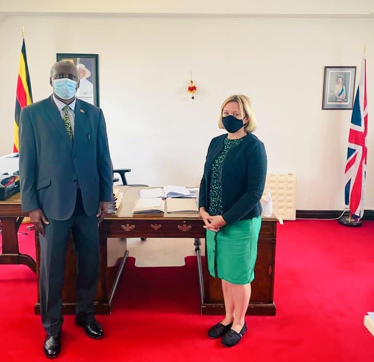 Uganda, UK Discuss Strengthening Bilateral Ties 