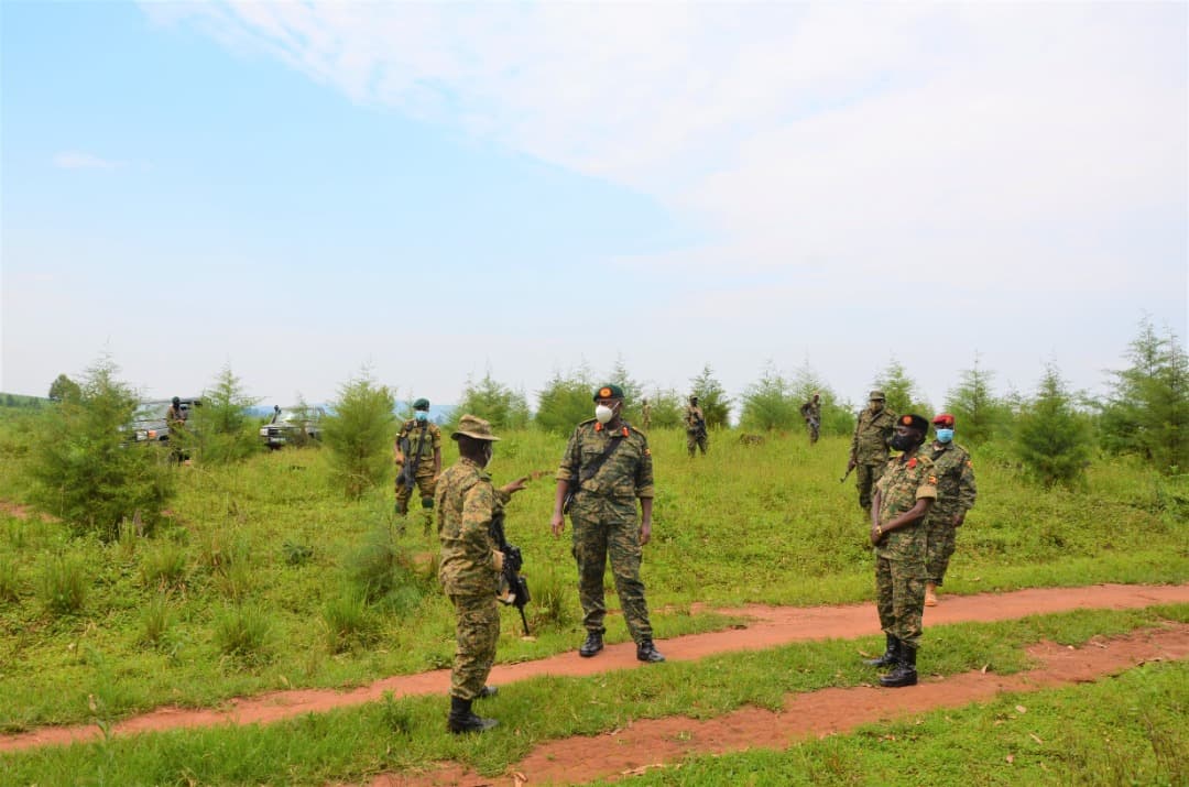 Gen Kainerugaba Visits UPDF Troops That Repulsed Attack by CODECO Rebels