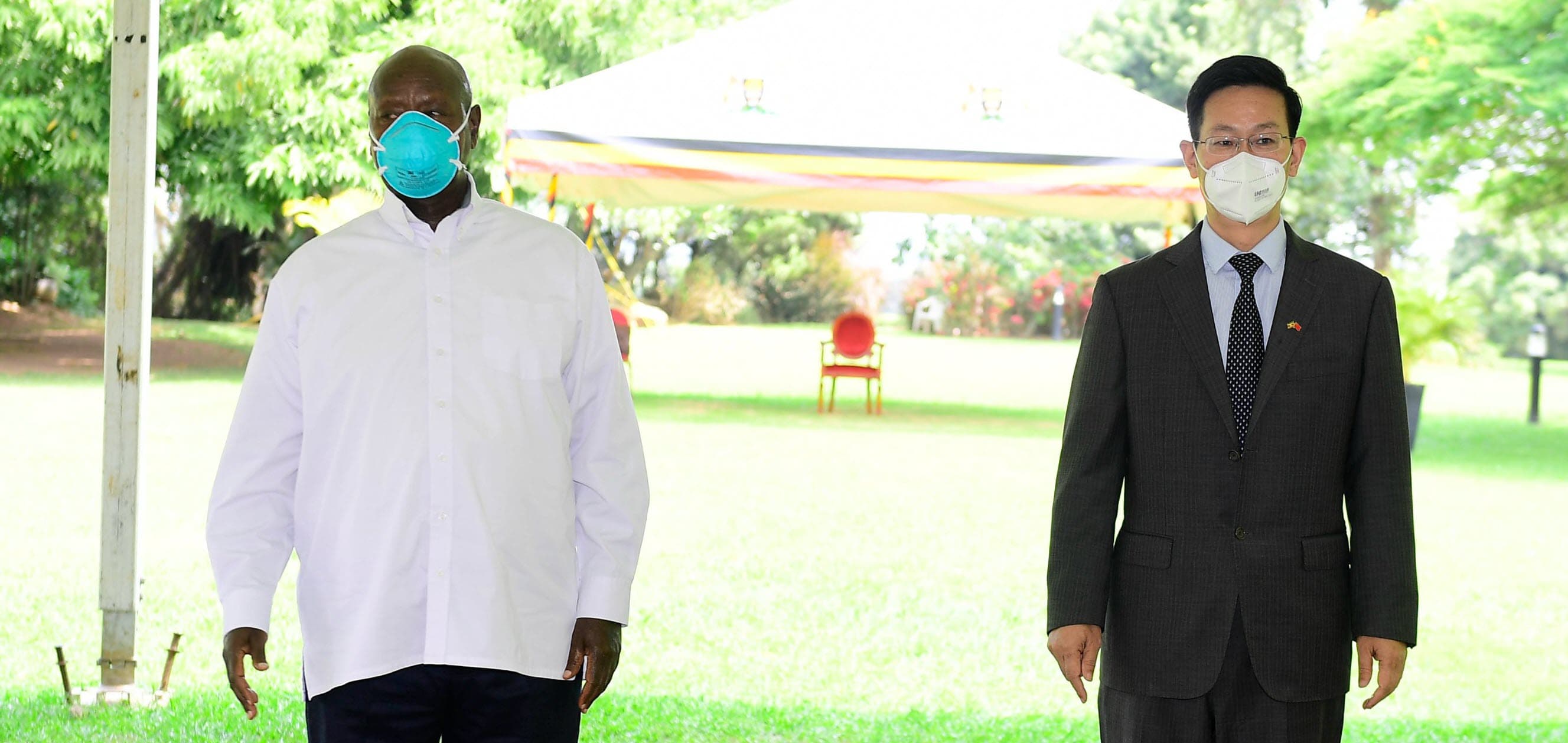 Museveni Meets Chinese Envoy, UN Chief
