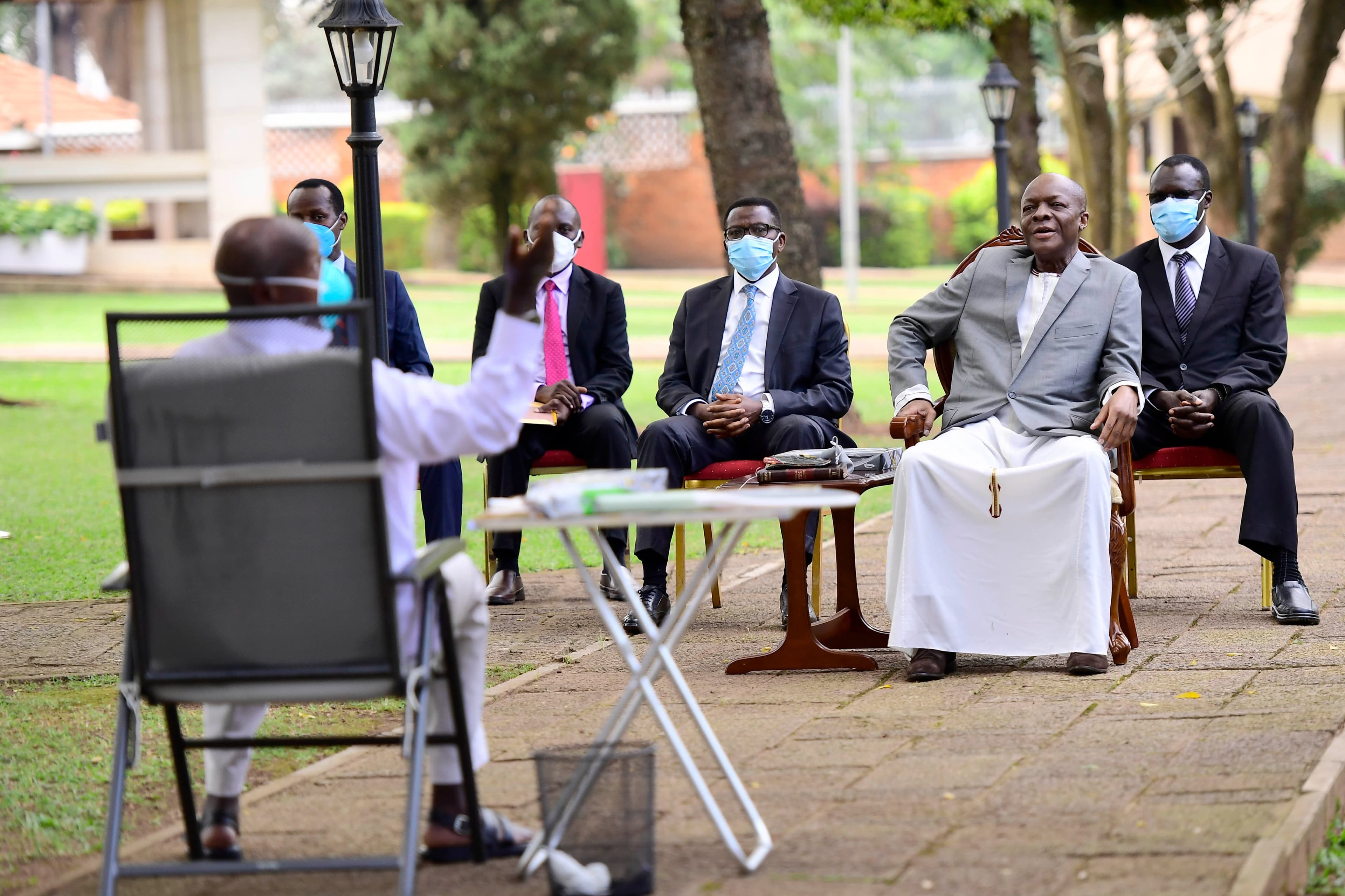 Kabaka Mutebi Meets President Museveni