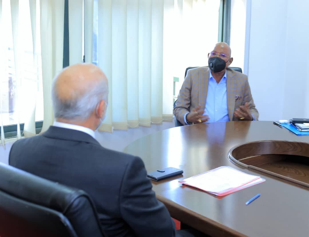 Minister Odongo Meets European Union Envoy