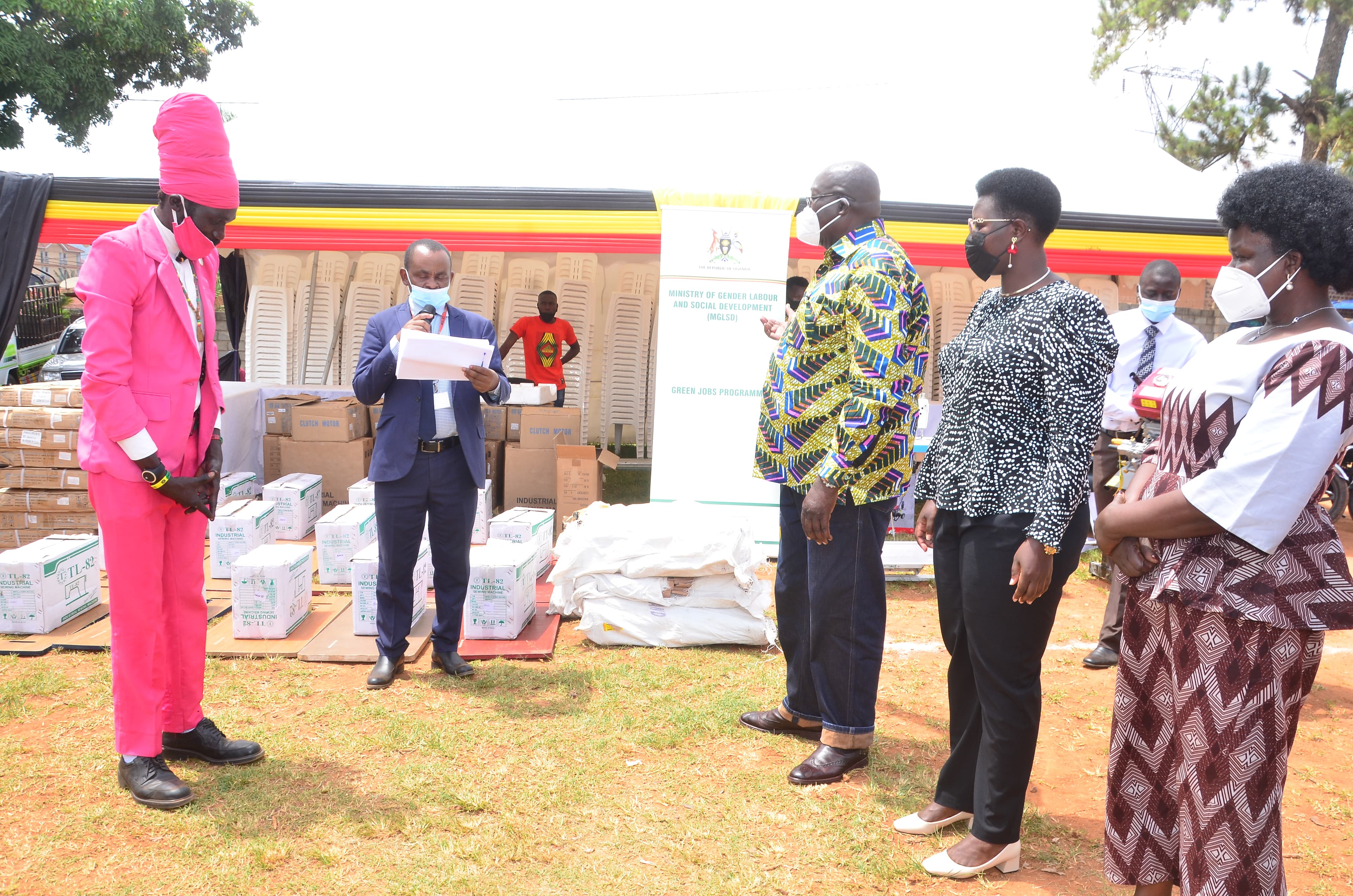 Gender Ministry Supports 16 Youth Groups With 443 Business Equipment