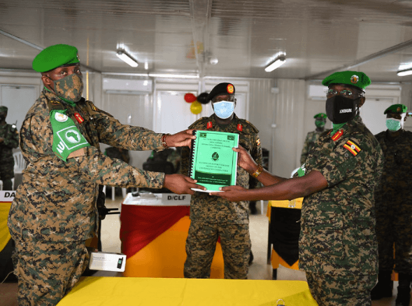 Brig Katungi Takes Over as Uganda Contingent Commander in Somalia