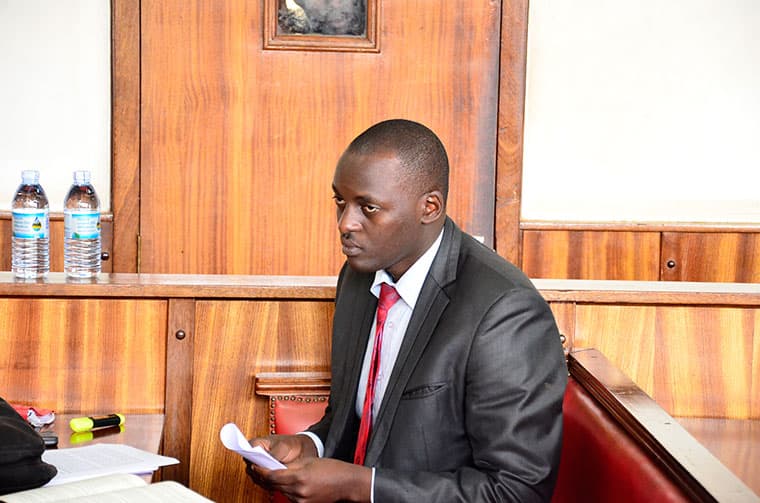 Kakwenza's Lawyer Eron Kiiza Refers to Fake Tweet in Court Documents