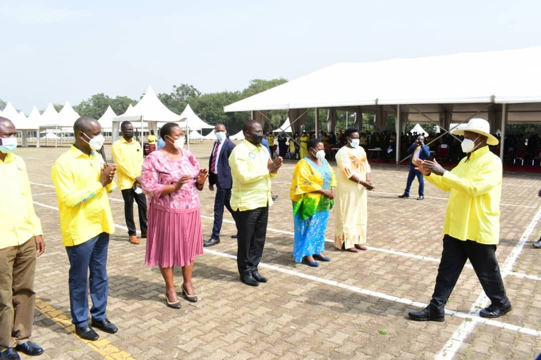 Museveni Briefs NRM Caucus on Operation Shujaa, Hails Parliament on Oil Bill