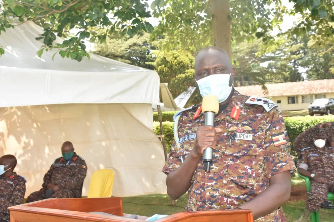 Gen Okidi and Brig Gonyi Assume New Air Force Roles  