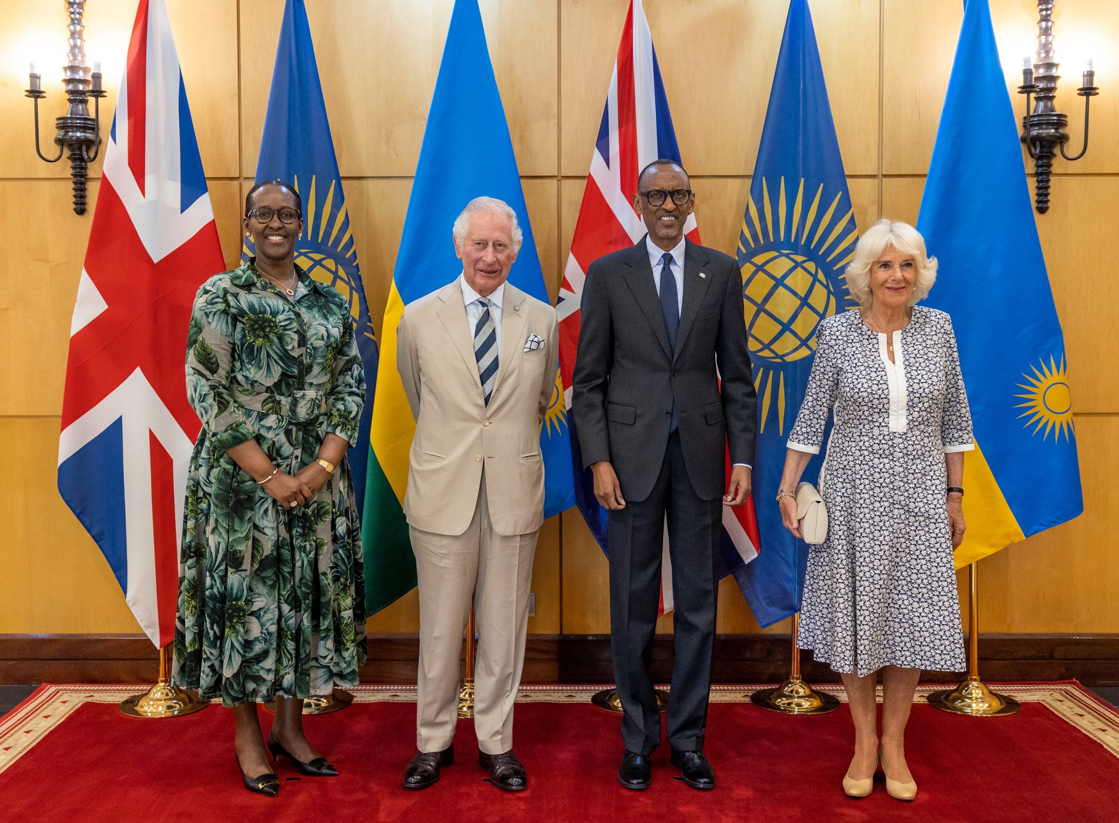 CHOGM 2022: Rwanda's President Kagame Receives Prince Charles 