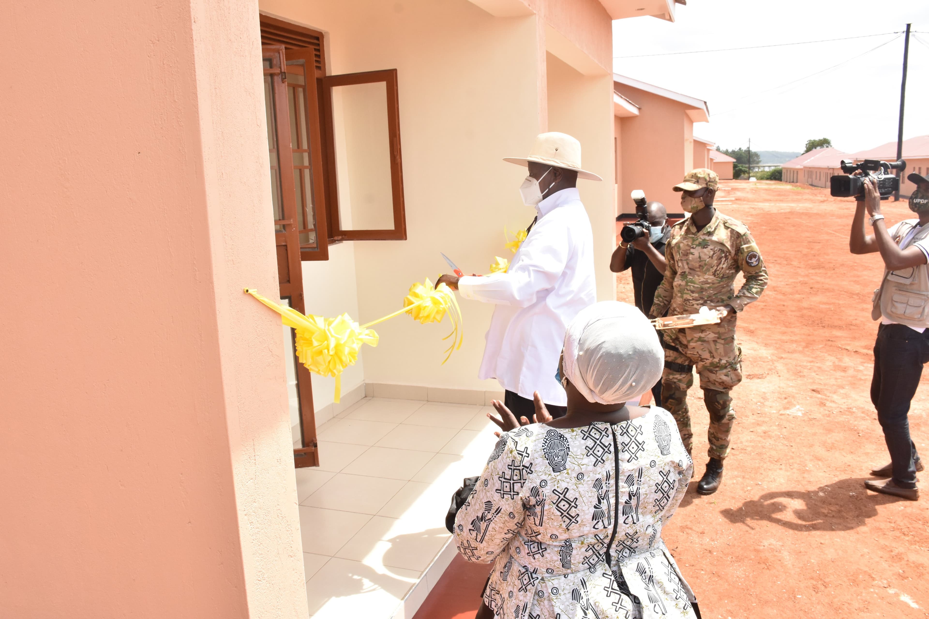 President Museveni Commissions over 100 SFC Housing Units