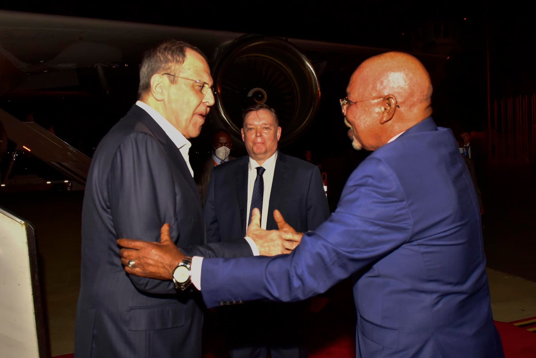 Russian Minister Lavrov in Kampala ahead of Meeting with President Museveni 