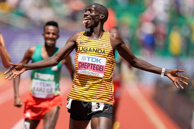 Cheptegei Speaks of Challenging Conditions Despite Masterclass in Oregon