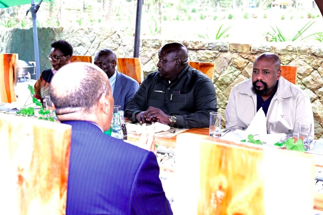 Gen Kainerugaba Arrives in Ethiopia to Warm Reception 