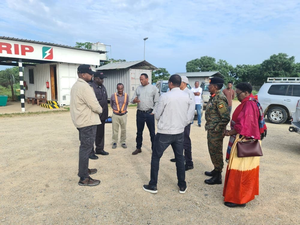 Photos: Gen Kainerugaba Visits Ethiopia's Grand Renaissance Dam 